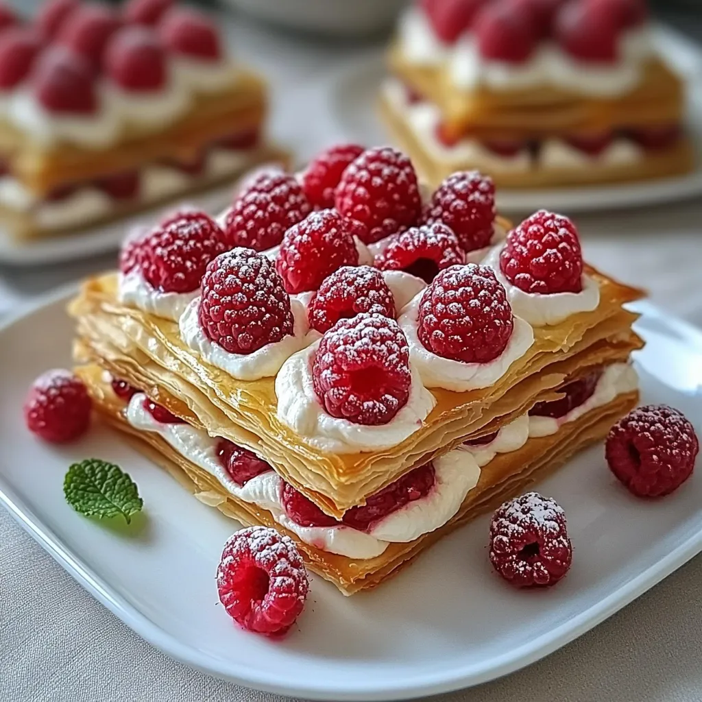 A plate topped with raspberries.