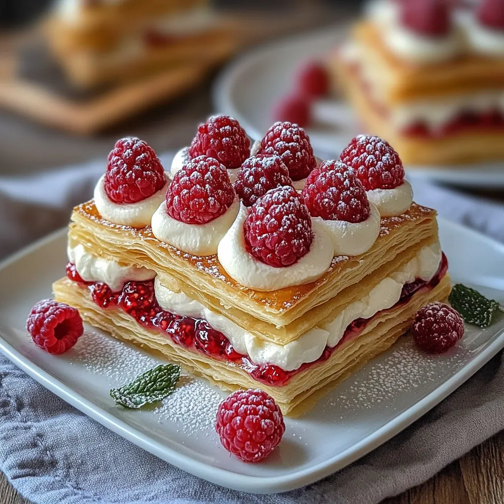A plate of food with a raspberry on top.