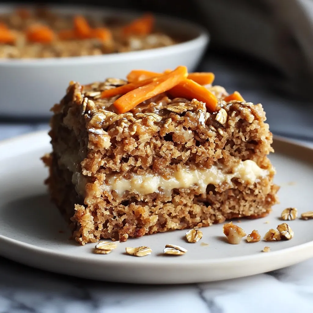 A slice of carrot cake with nuts on top.