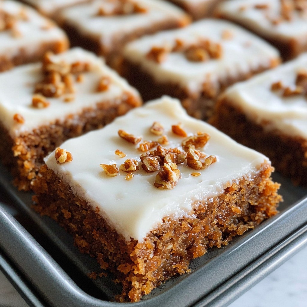 A square of cake with nuts on top.