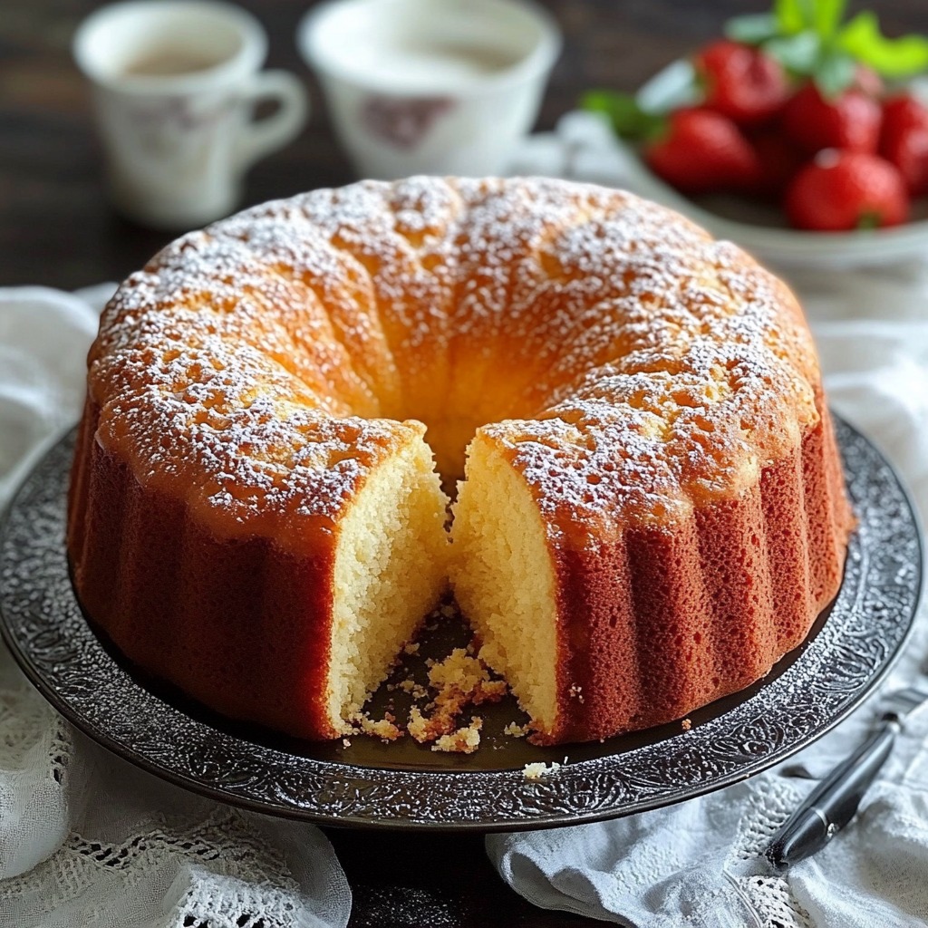 A slice of cake on a plate.
